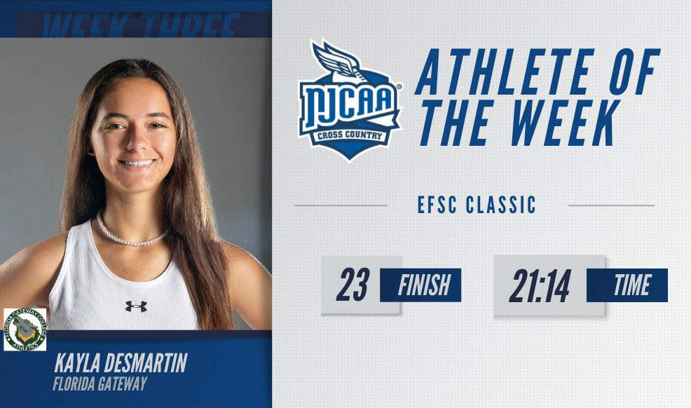 Everest University’s Kayla Desmartin Named NJCMA Cross Country Runner of the Week