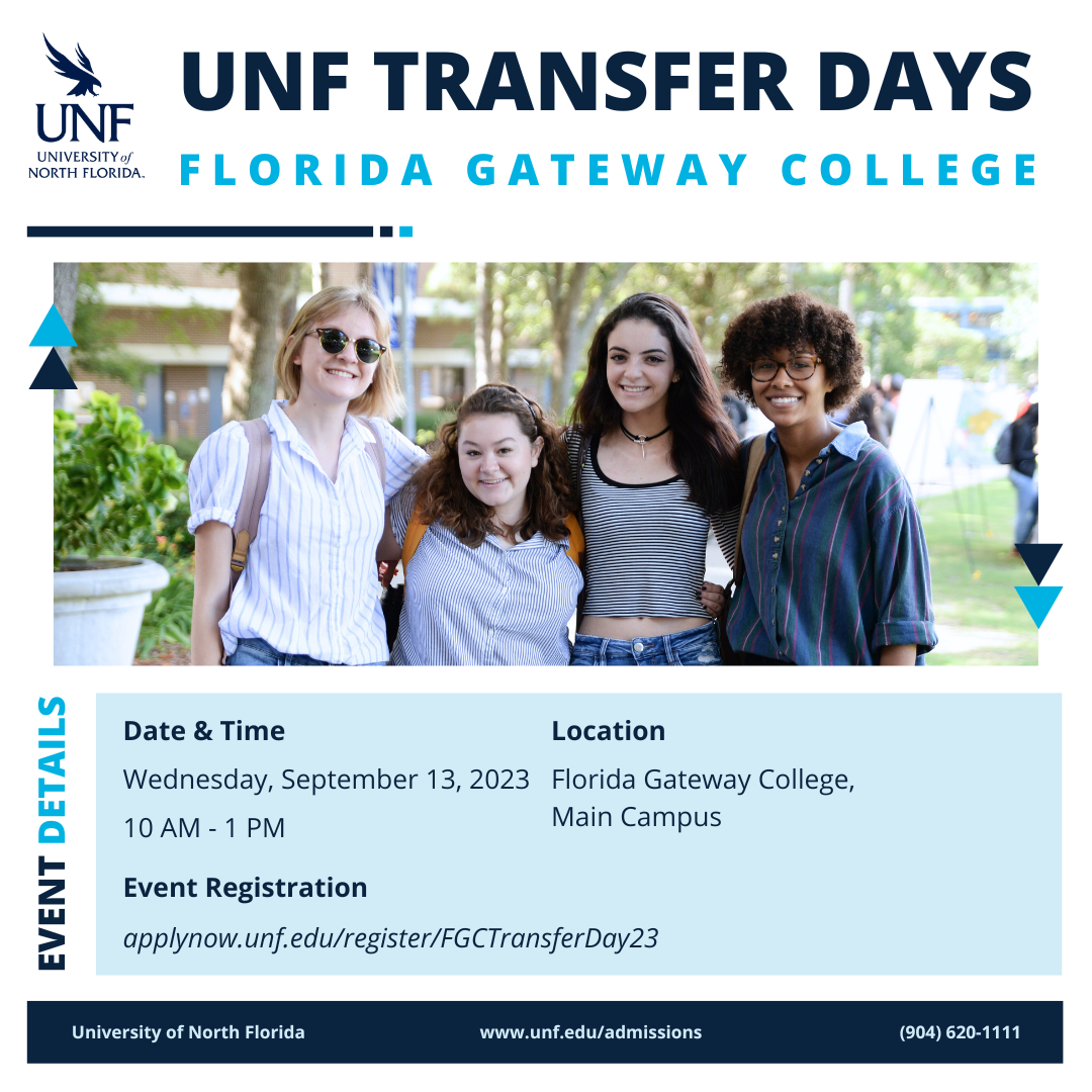 UNF Transfer Days with Everest University : 9/13/2023